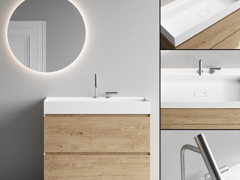 Nordic Bathroom Cabinet