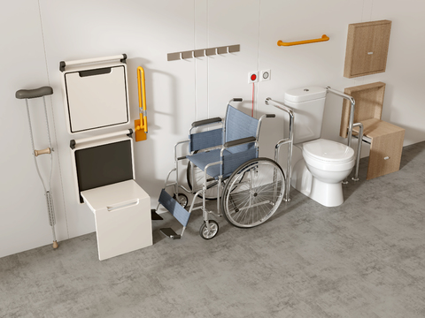 Disabled bathroom products Accessible toilet Wheelchair Bath stool