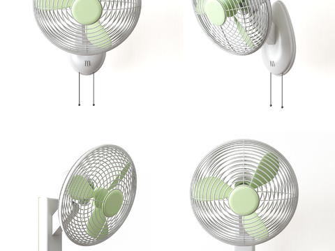 Modern shaking head wall fan electric fan