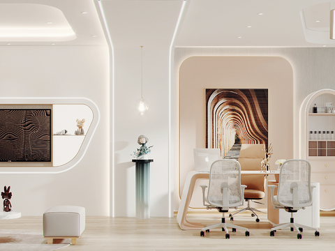 Modern Beauty Salon Consulting Room