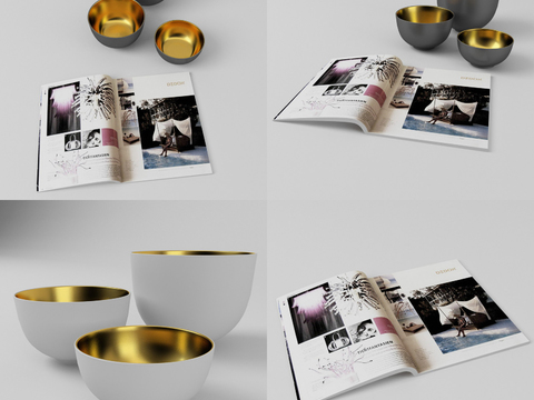 Modern Tableware Bowl Books