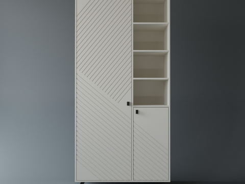 Nordic Solid Wood Locker