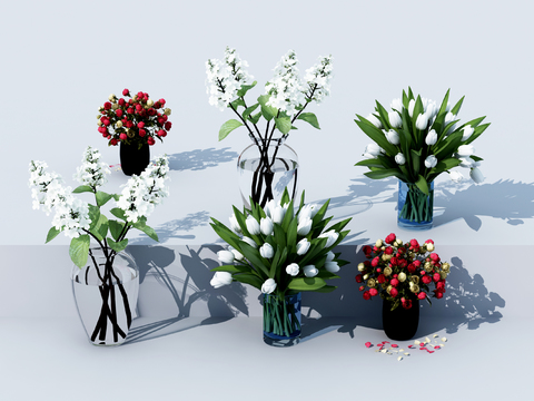 Modern vase floral flower arrangement Free