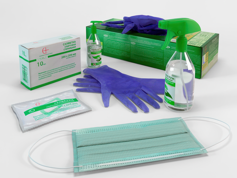 Alcohol Sterilization Disinfection Kit Medical Equipment