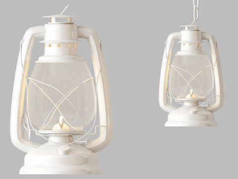 Industrial wind kerosene lamp