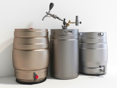 industrial wind beer barrel brewing machine