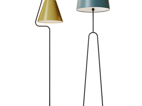 Modern Minimalist Metal Floor Lamp Free