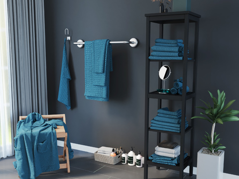 Modern Pajamas Bath Towels Toiletries