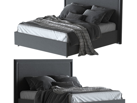 Premium Grey Single Bed