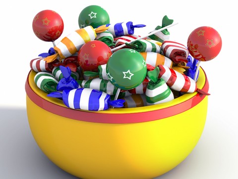 Modern Candy Bowl Free