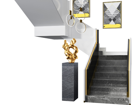 Modern Affordable Luxury Style Stairs