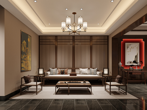 Neo-Chinese Style reception room reception room tea room