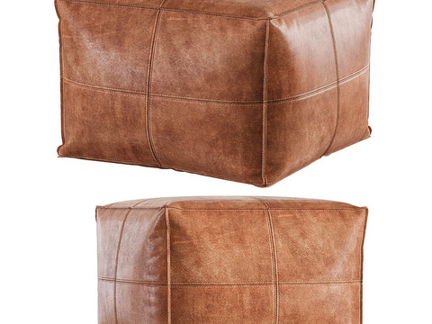 B & B Italia Modern Leather Sofa Foot