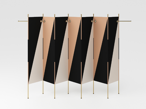 Modern Minimalist Creative Art Folding Screen Free