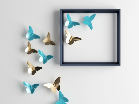 Modern Butterfly Wall Decoration Pendant