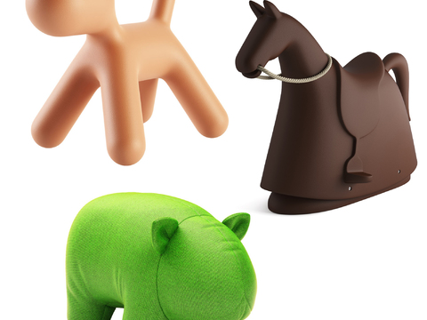 Modern Children's Trojan Animal Toys