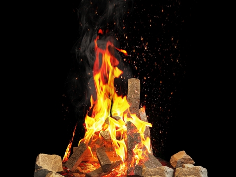 Fire Pile Bonfire Pile