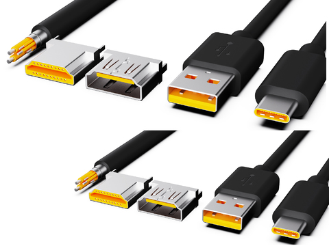 Modern tepy-c data cable plug