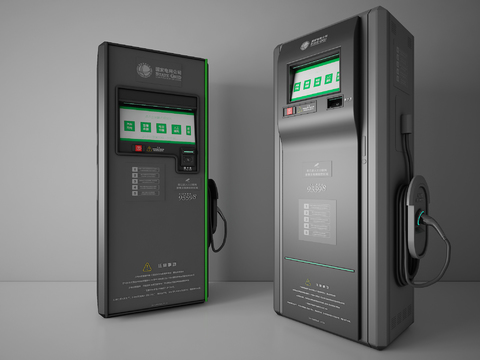 Modern new energy electric vehicle charging pile