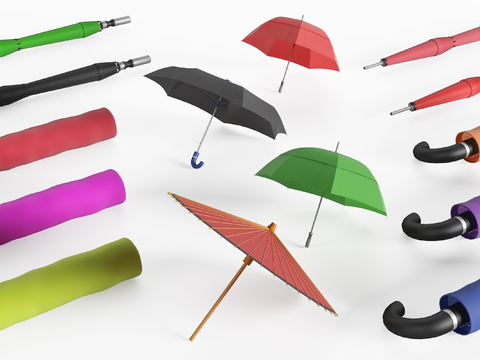 Modern Folding Umbrella Parasol