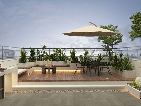 Roof Garden Balcony