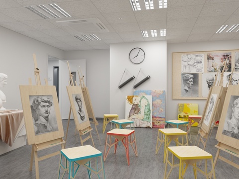 Modern Art Classroom