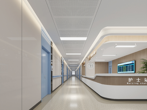 Nurse Station Corridor