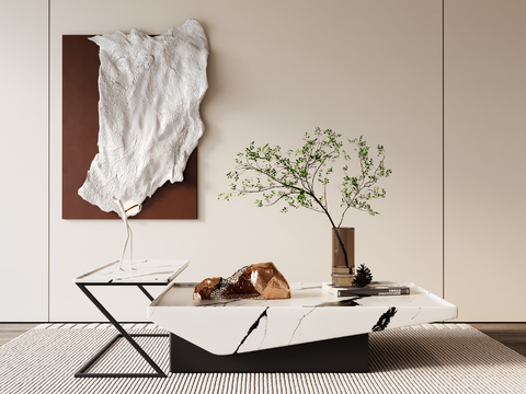 Cattelan Italia Modern Marble Coffee Table