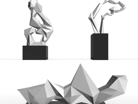 Modern abstract sculpture free