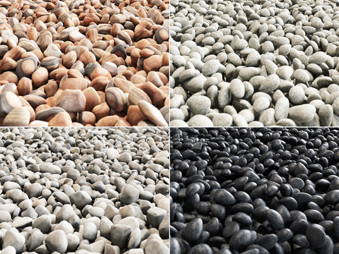 Modern pebbles