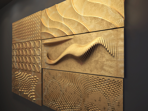 Modern Decorative Panel Combination