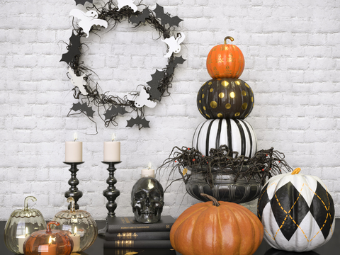 Modern Halloween Decoration suit