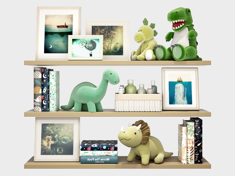 Modern Children Dinosaur Plush Doll