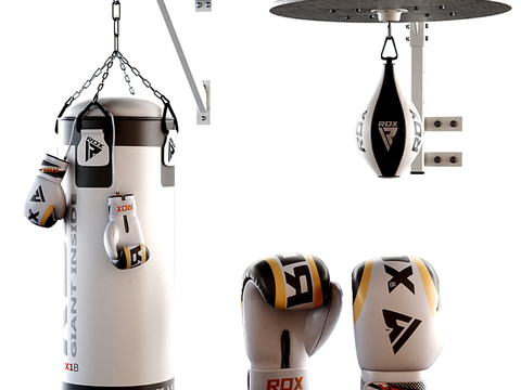 Modern Sandbags Boxing Gloves Fitness Equipment