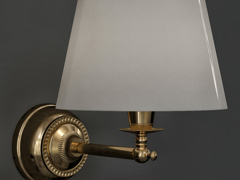 European classical metal wall lamp free