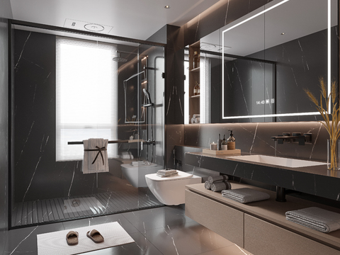 Advanced gray toilet bathroom washroom