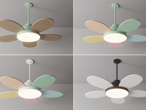 Children's ceiling fan lamp