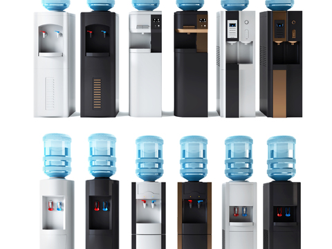 Vertical water dispenser