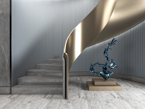 Modern Stair Sculpture Free