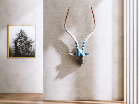 Nordic Deer Head Wall Decoration Pendant