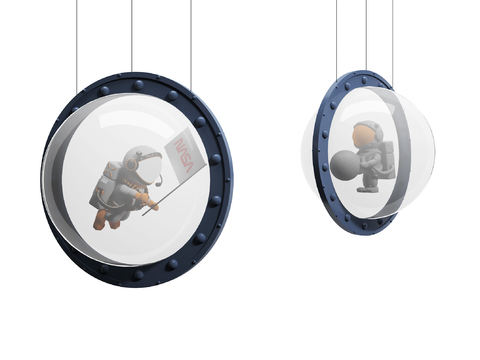 Modern Astronaut Children's Ornaments