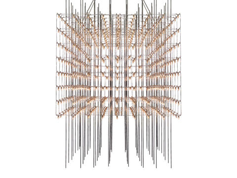 BAXTER Modern geometric chandelier