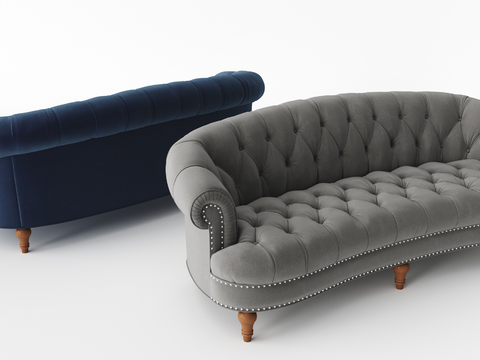 Jane's velvet multiplayer sofa