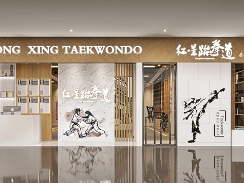 Taekwondo Hall Boxing Fight Gym