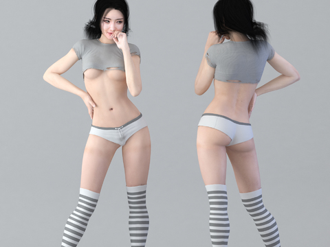 Modern Sexy Dancer Character