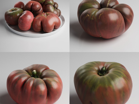 Modern tomatoes and vegetables