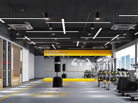 Industrial wind gym