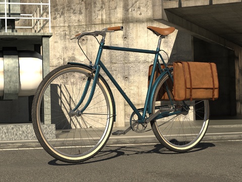 Modern Retro Bicycle