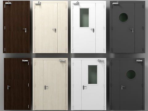 Modern fire door security door