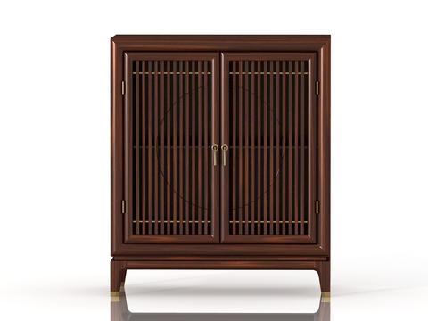 New Chinese-style Side Cabinet Locker